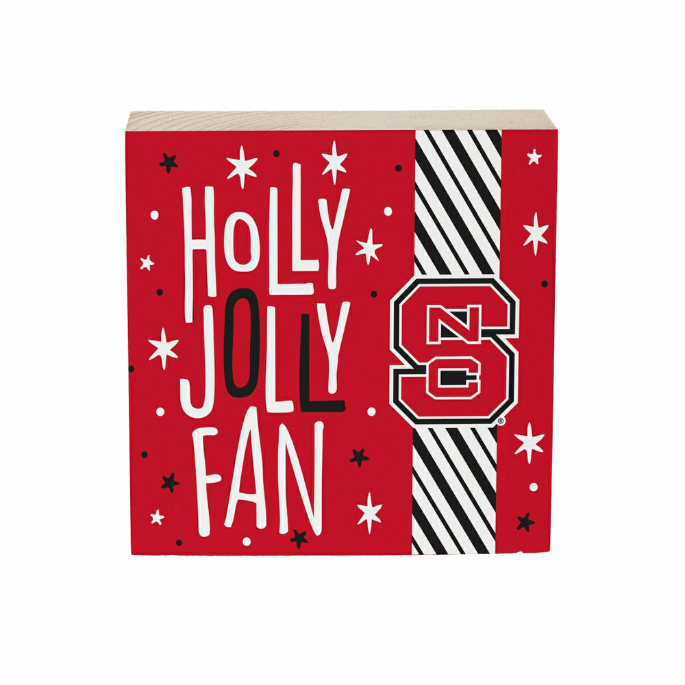 North Carolina State University Block, Holiday, 6x6, Collegiate, Home