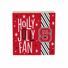 North Carolina State University Block, Holiday, 6x6, Collegiate, Home
