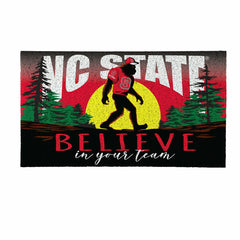 North Carolina State University Bigfoot PVC Mat, 28"x16", Collegiate