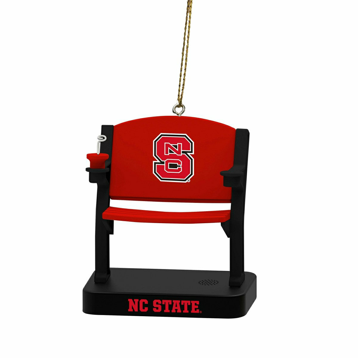 Stadium Seat Ornament, North Carolina State University, Collegiate, Home