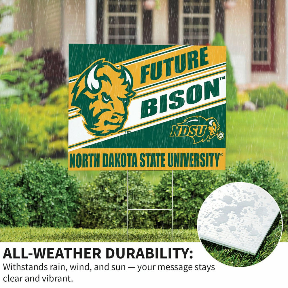 North Dakota State University Coroplast Yard Sign, Future Student, Collegiate, Home