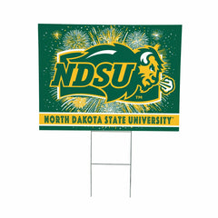 North Dakota State University Yard Sign, Patriotic, Collegiate, Home