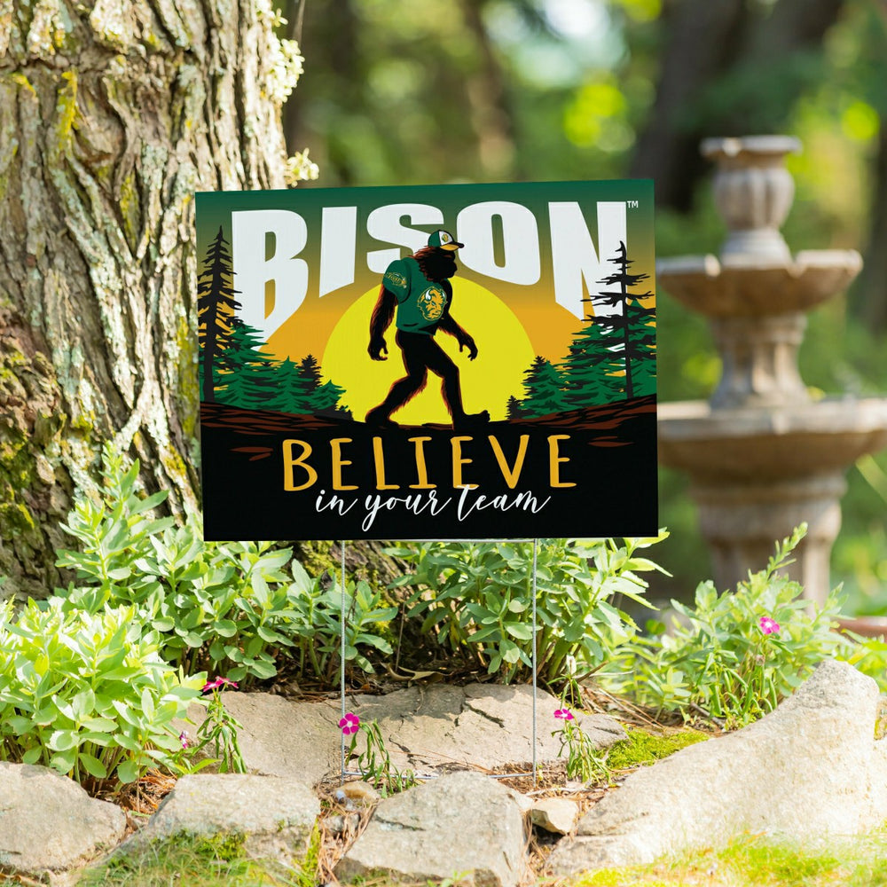 North Dakota State University Yard Sign, Bigfoot, Collegiate, Home