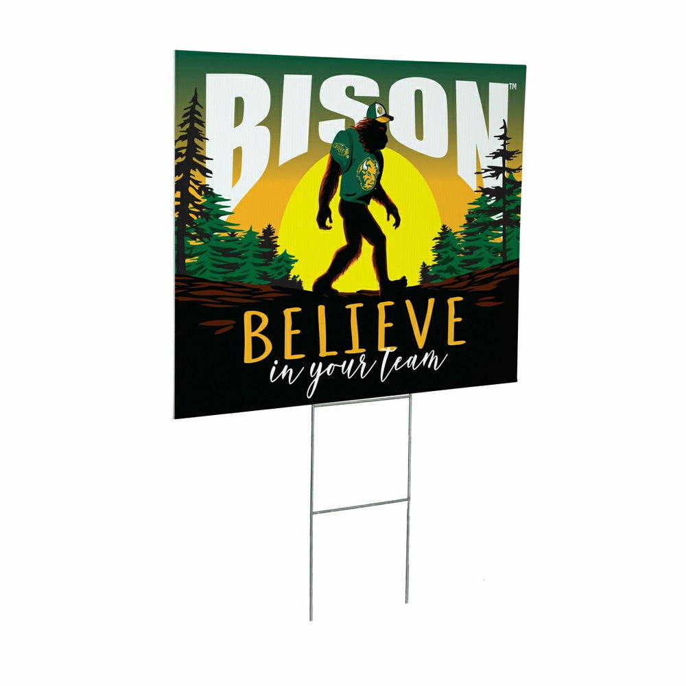North Dakota State University Yard Sign, Bigfoot, Collegiate, Home