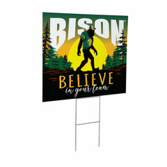 North Dakota State University Yard Sign, Bigfoot, Collegiate, Home
