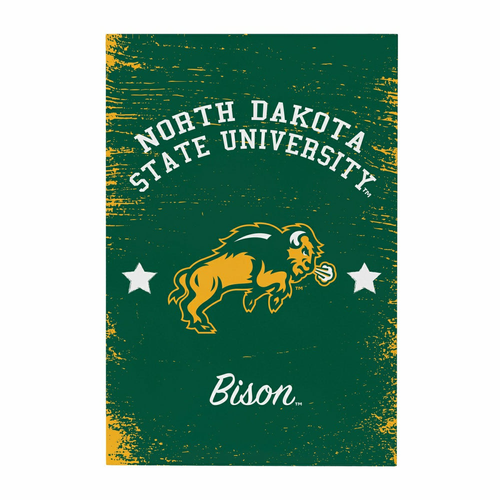 North Dakota State University Wood Wall Sign, 16x24, Collegiate, Home