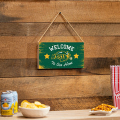 North Dakota State University Wood Wall Sign, 6x11, Collegiate, Home