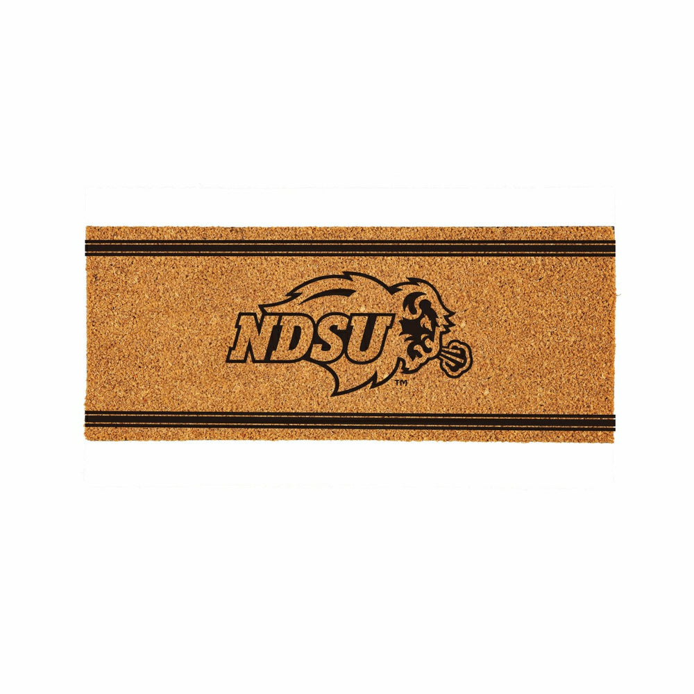 North Dakota State University Extra Large One Color Coir Mat, 60"x24", Collegiate