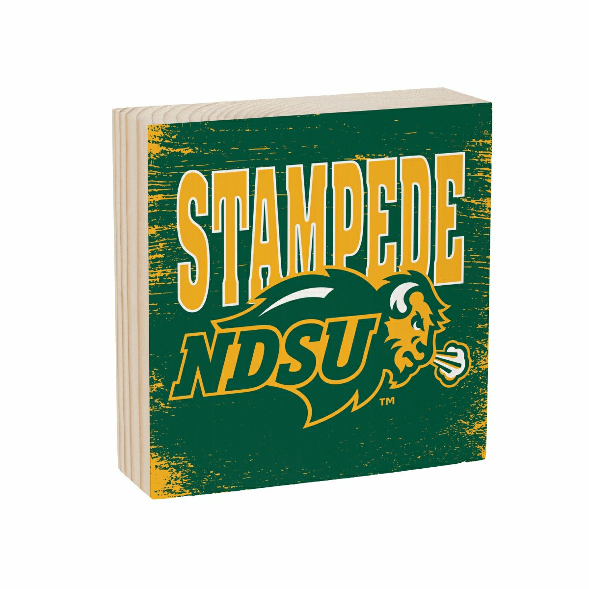 North Dakota State University Plock, Down Home Fans, 6x6, Collegiate, Home