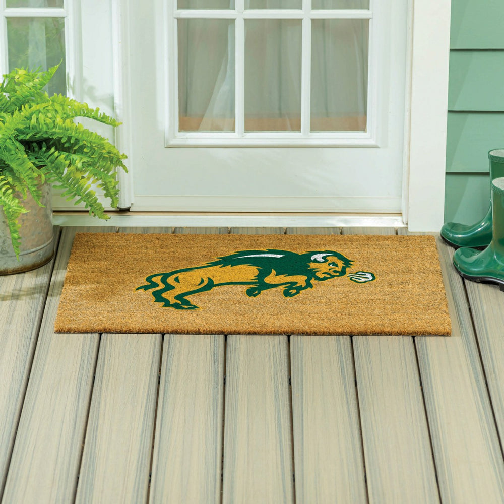 North Dakota State University Large Full Color Coir Mat, 36"x24", Collegiate