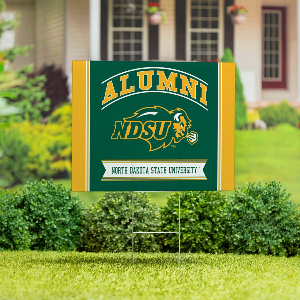 North Dakota State University Coroplast Yard Sign Alumni, Collegiate, Home