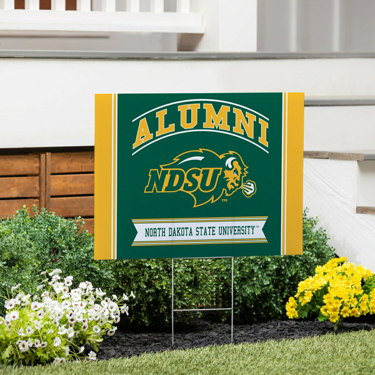 North Dakota State University Coroplast Yard Sign Alumni, Collegiate, Home