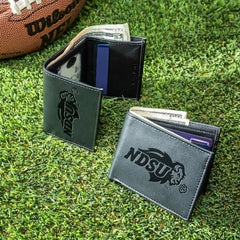 North Dakota State University, Bi-Fold and Tri-Fold Wallet Gift Set, B, Collegiate, Home