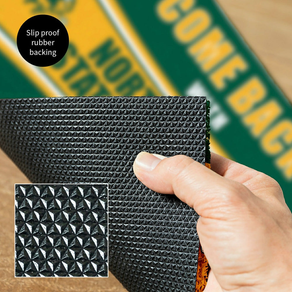 28" x 16" PVC Trapper Mat, Come Back with Tickets, North Dakota State , Collegiate