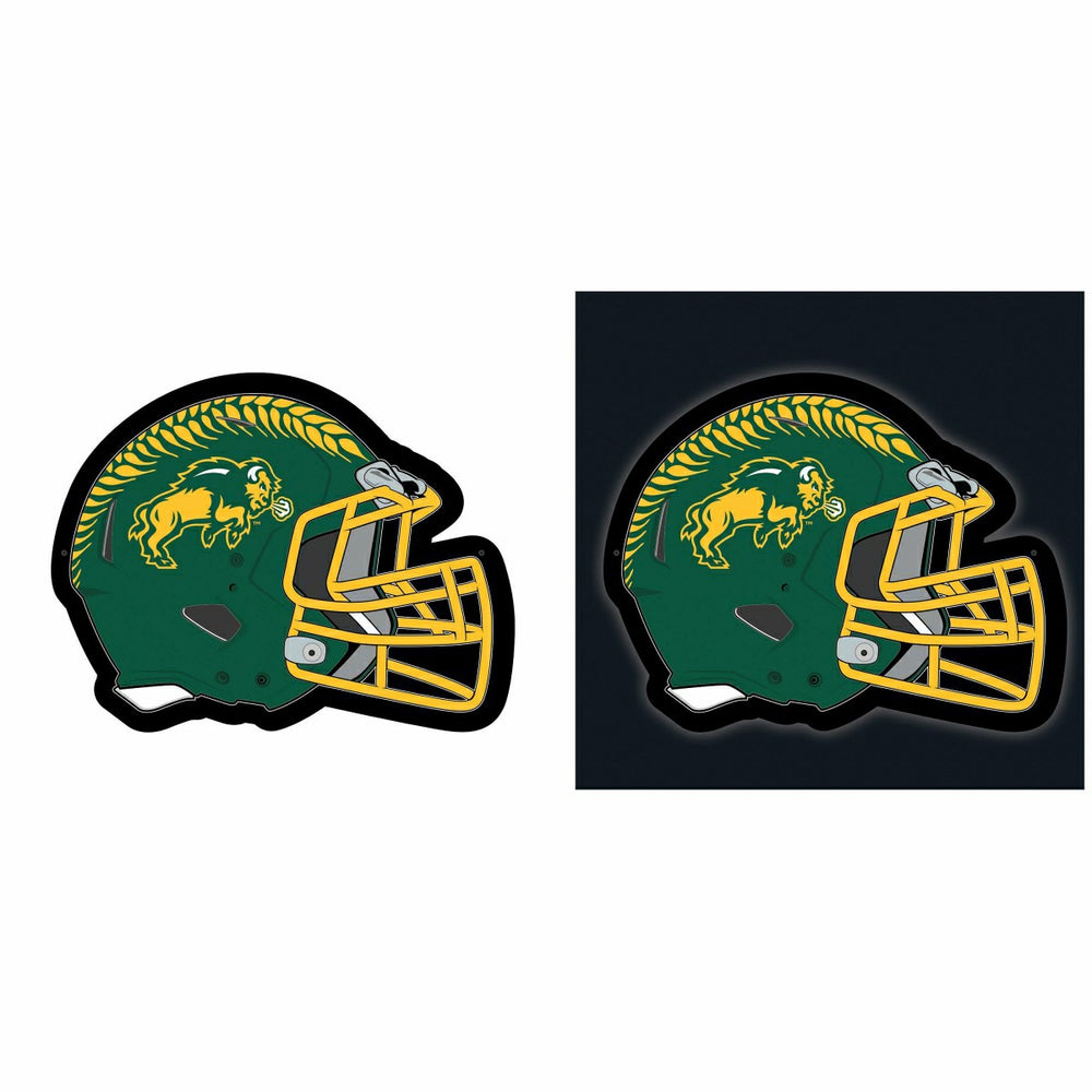 LED Wall Decor, Helmet, North Dakota State University, Collegiate, Home