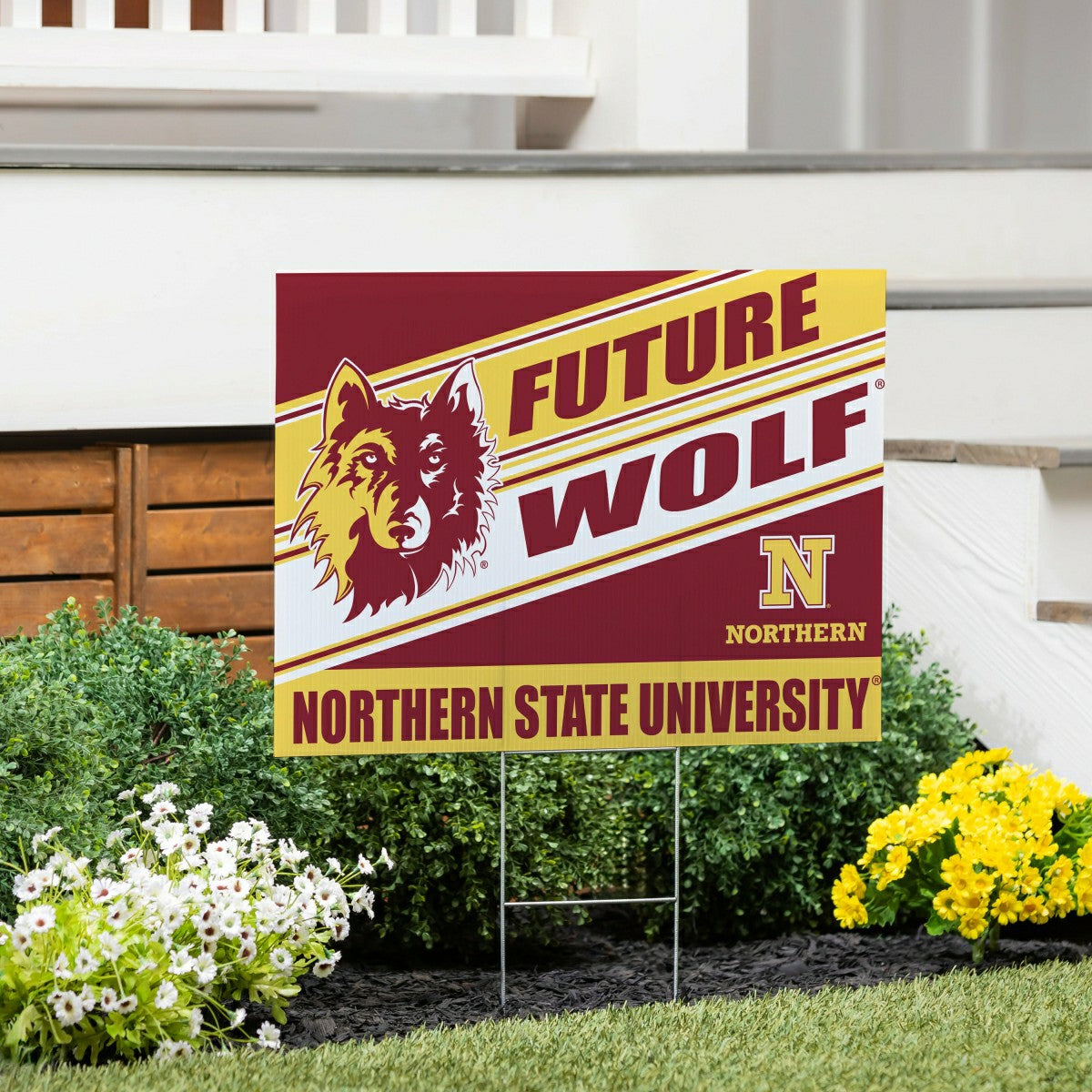 Northern State University Coroplast Yard Sign, Future Student, Collegiate, Home