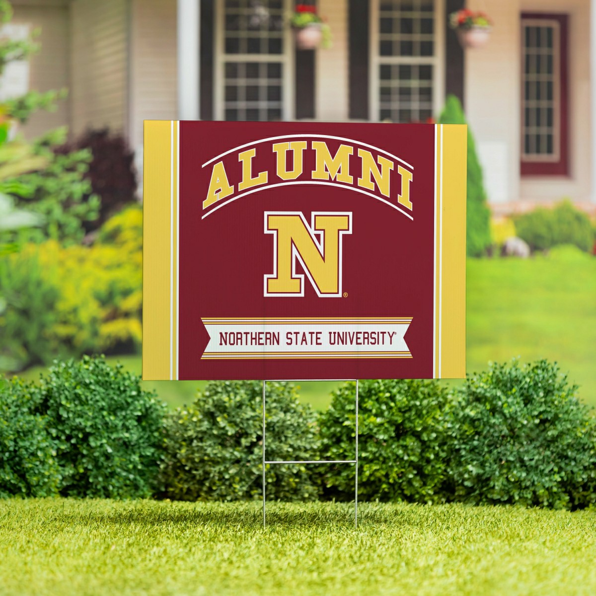 Northern State University Coroplast Yard Sign Alumni, Collegiate, Home