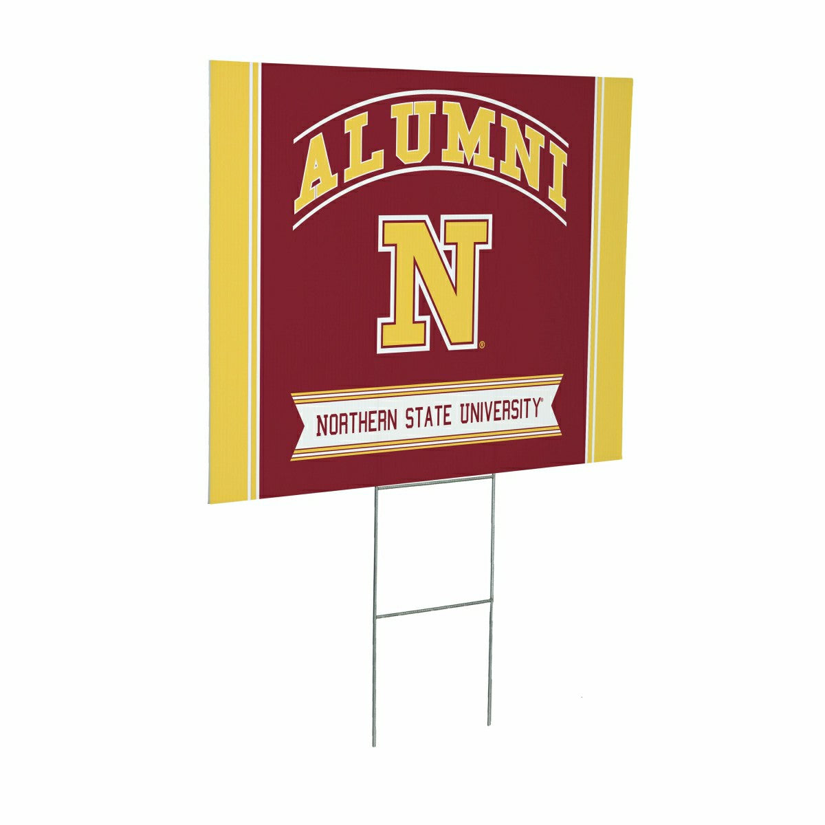 Northern State University Coroplast Yard Sign Alumni, Collegiate, Home