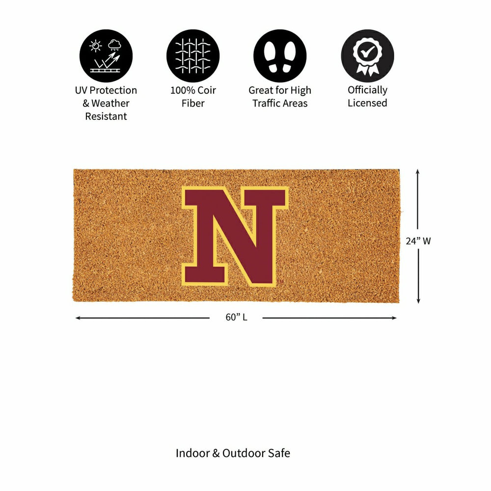 Northern State University Extra Large Full Color Coir Mat, 60"x24", Collegiate
