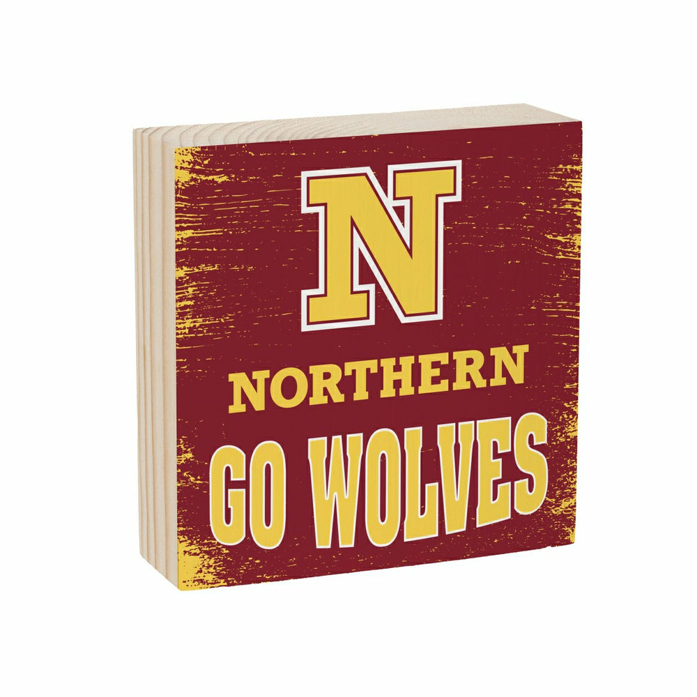 Northern State University Plock, Down Home Fans, 6x6, Collegiate, Home