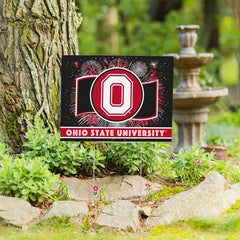 Ohio State University Coroplast Yard Sign, Patriotic, Collegiate, Home