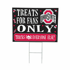 Ohio State University Yard Sign, Halloween Treats for Fans, Collegiate, Home