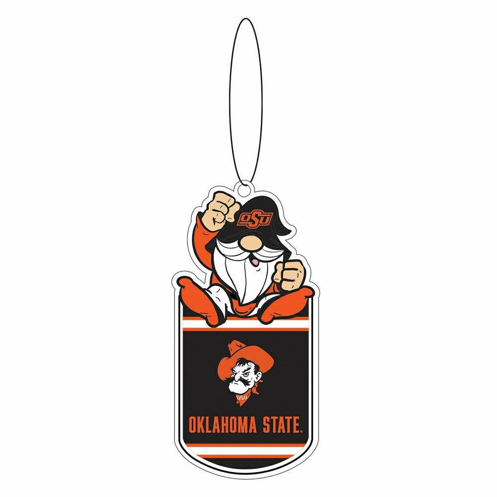Oklahoma State University Gift Tag Ornament, Gnome Fan, Collegiate, Home