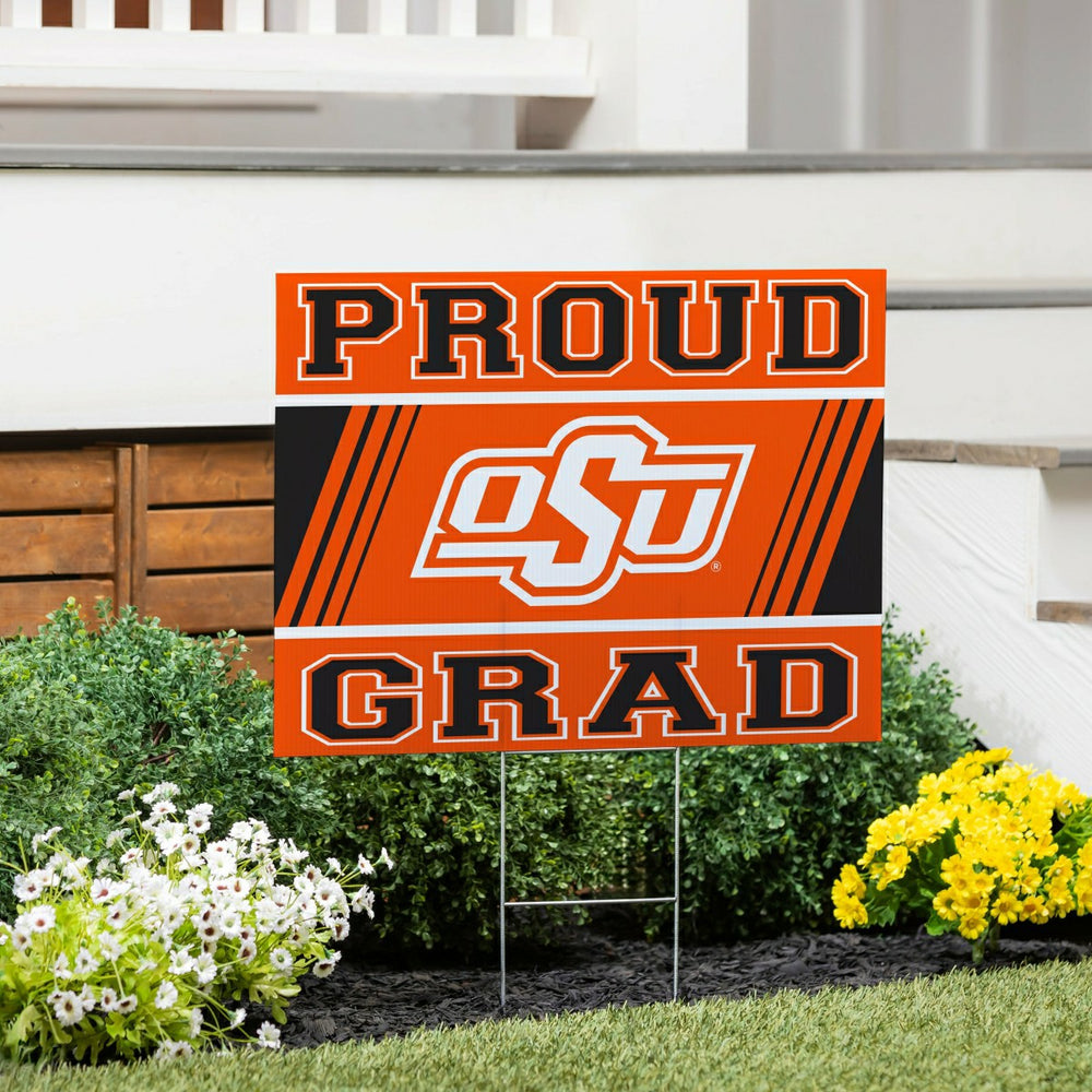 Oklahoma State University Coroplast Yard Sign Graduate, Collegiate, Home