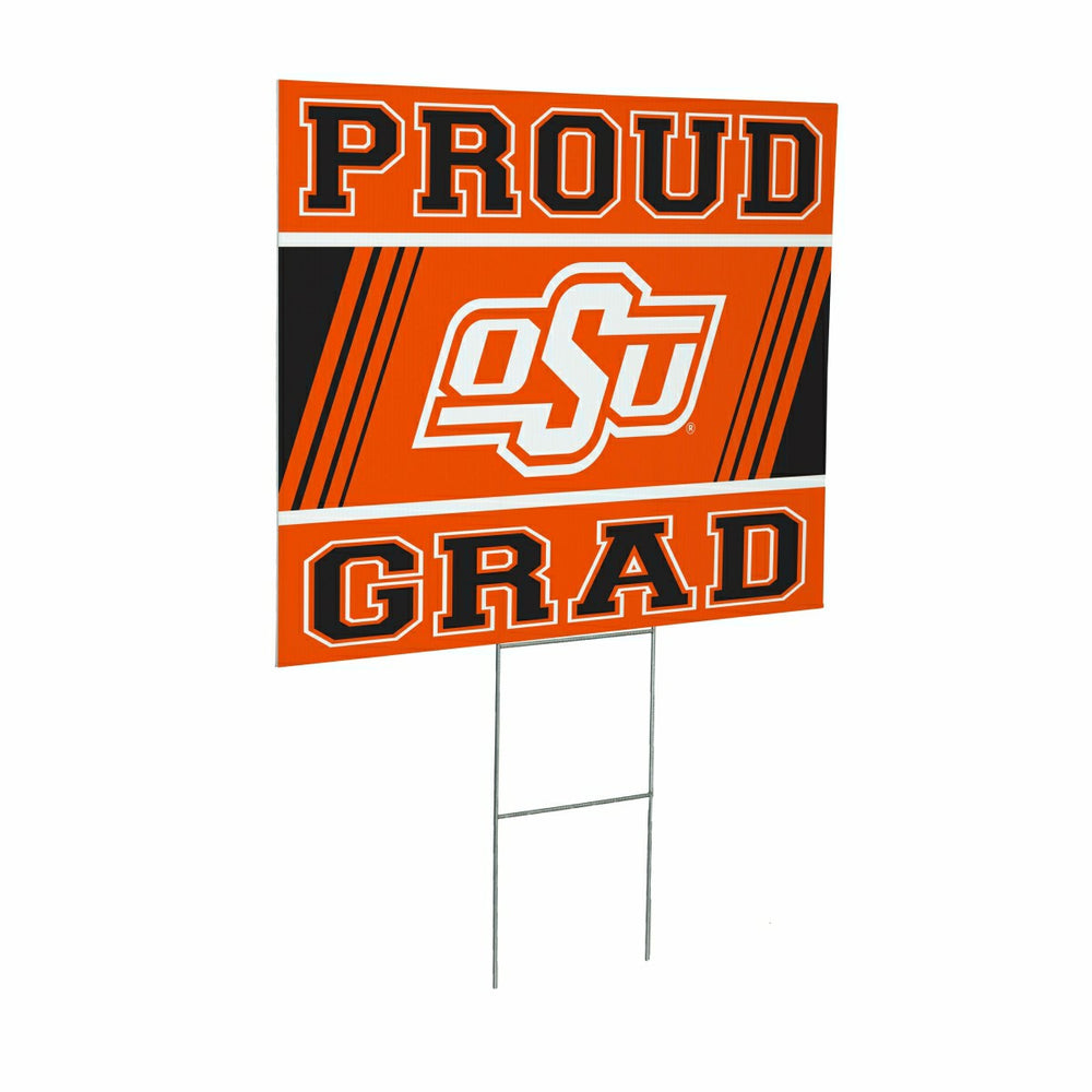 Oklahoma State University Coroplast Yard Sign Graduate, Collegiate, Home