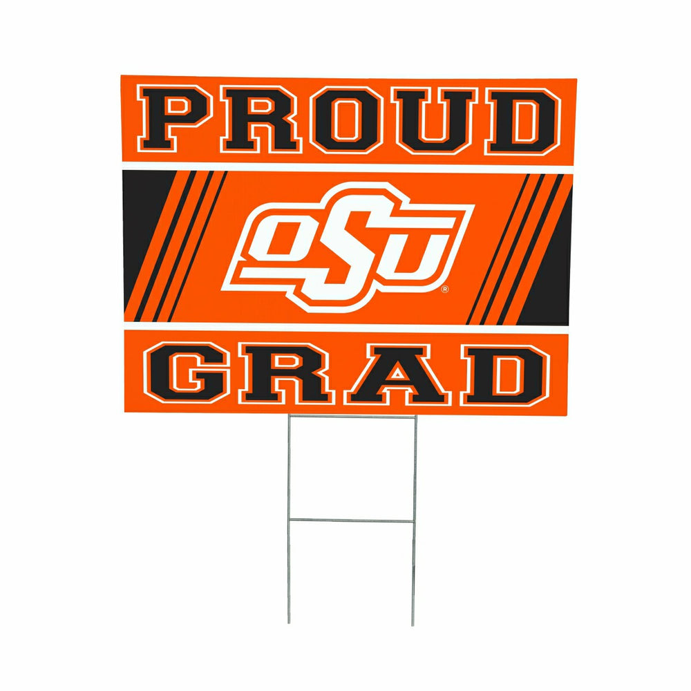 Oklahoma State University Coroplast Yard Sign Graduate, Collegiate, Home