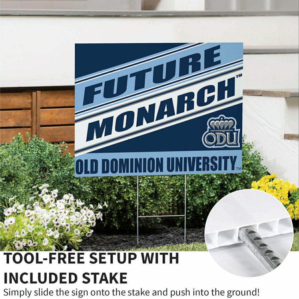 Old Dominion University Coroplast Yard Sign, Future Student, Collegiate, Home