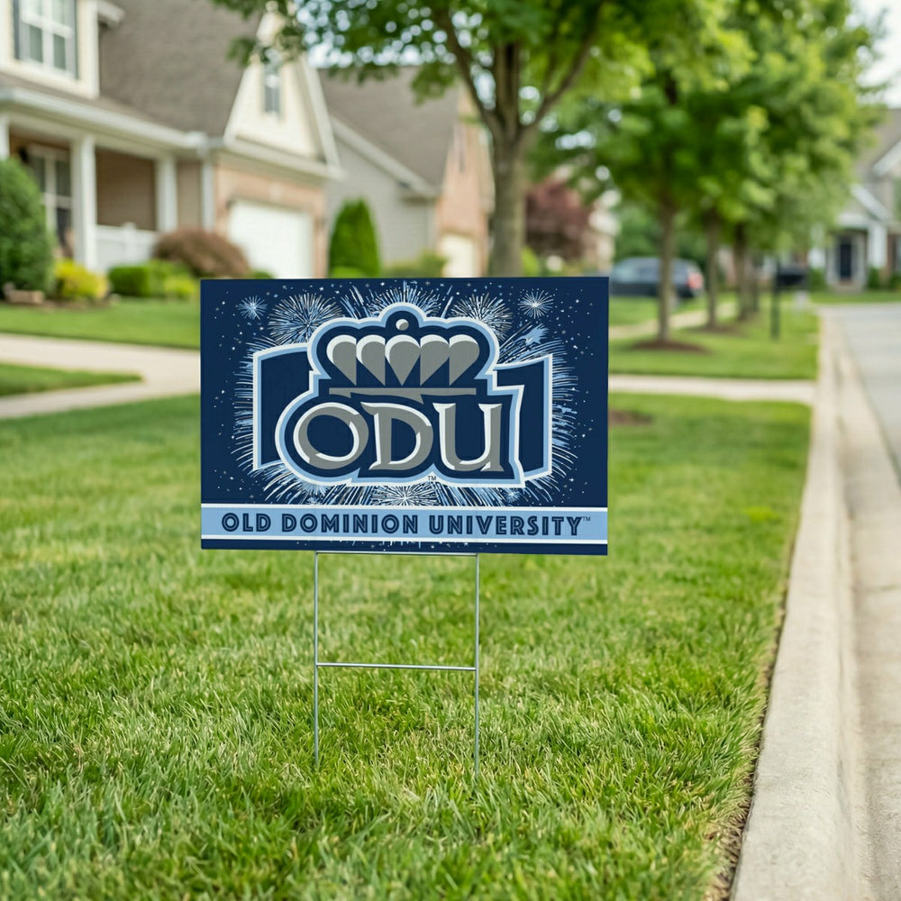 Old Dominion University Yard Sign, Patriotic, Collegiate, Home