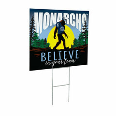 Old Dominion University Yard Sign, Bigfoot, Collegiate, Home