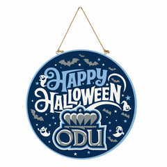 Old Dominion University Halloween Round Door Décor with Hanging Rope, , Collegiate, Home