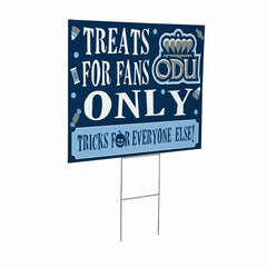 Old Dominion University Yard Sign, Halloween Treats for Fans, Collegiate, Home