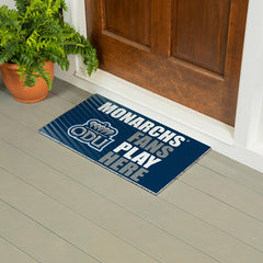 Old Dominion University Fan Mat, 28"x16", Collegiate