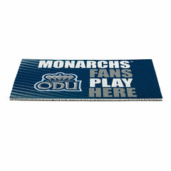 Old Dominion University Fan Mat, 28"x16", Collegiate