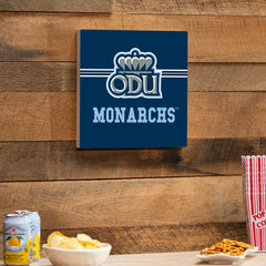 Old Dominion University Wood Wall Sign, 12x12, Collegiate, Home