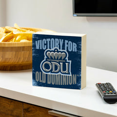 Old Dominion University Plock, Down Home Fans, 6x6, Collegiate, Home