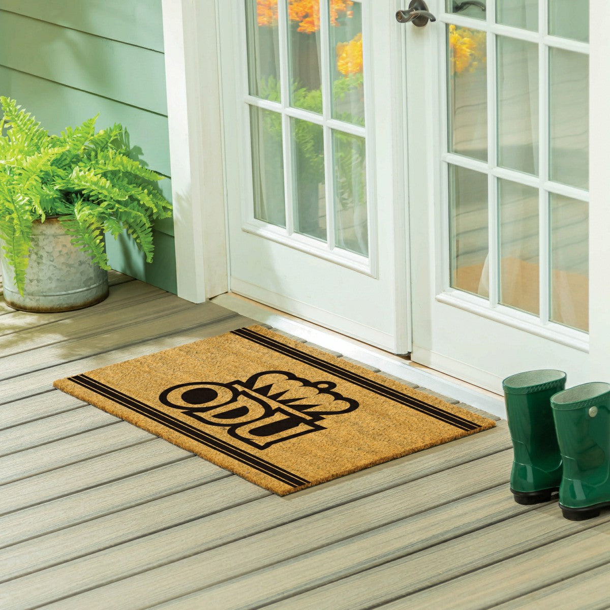 Old Dominion University Large One Color Coir Mat, 36"x24", Collegiate