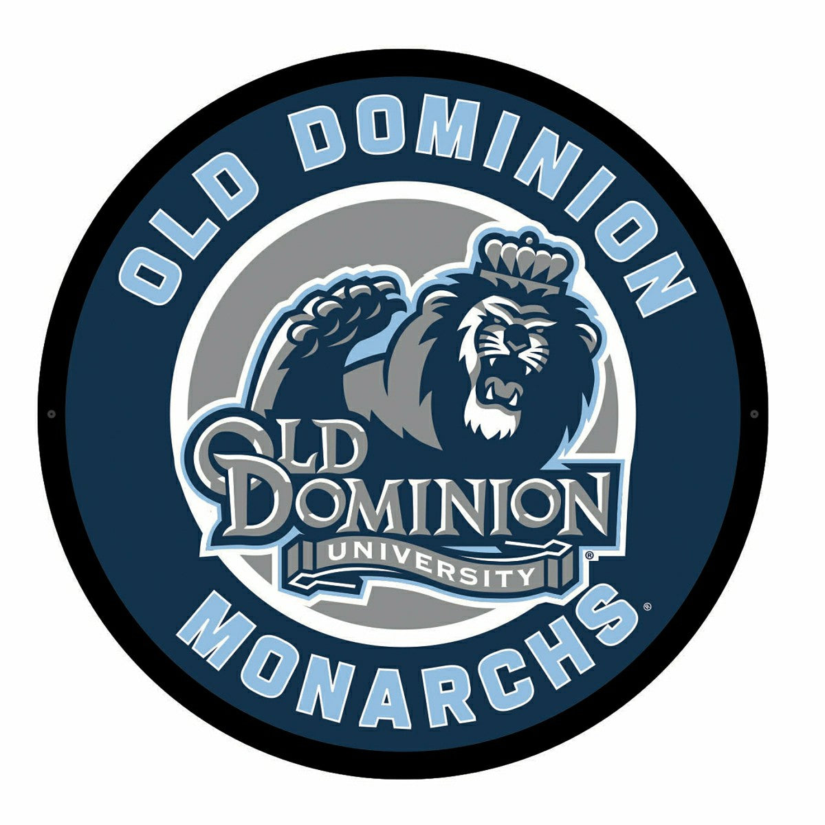 LED Wall Decor, Round, Old Dominion University, Collegiate, Home