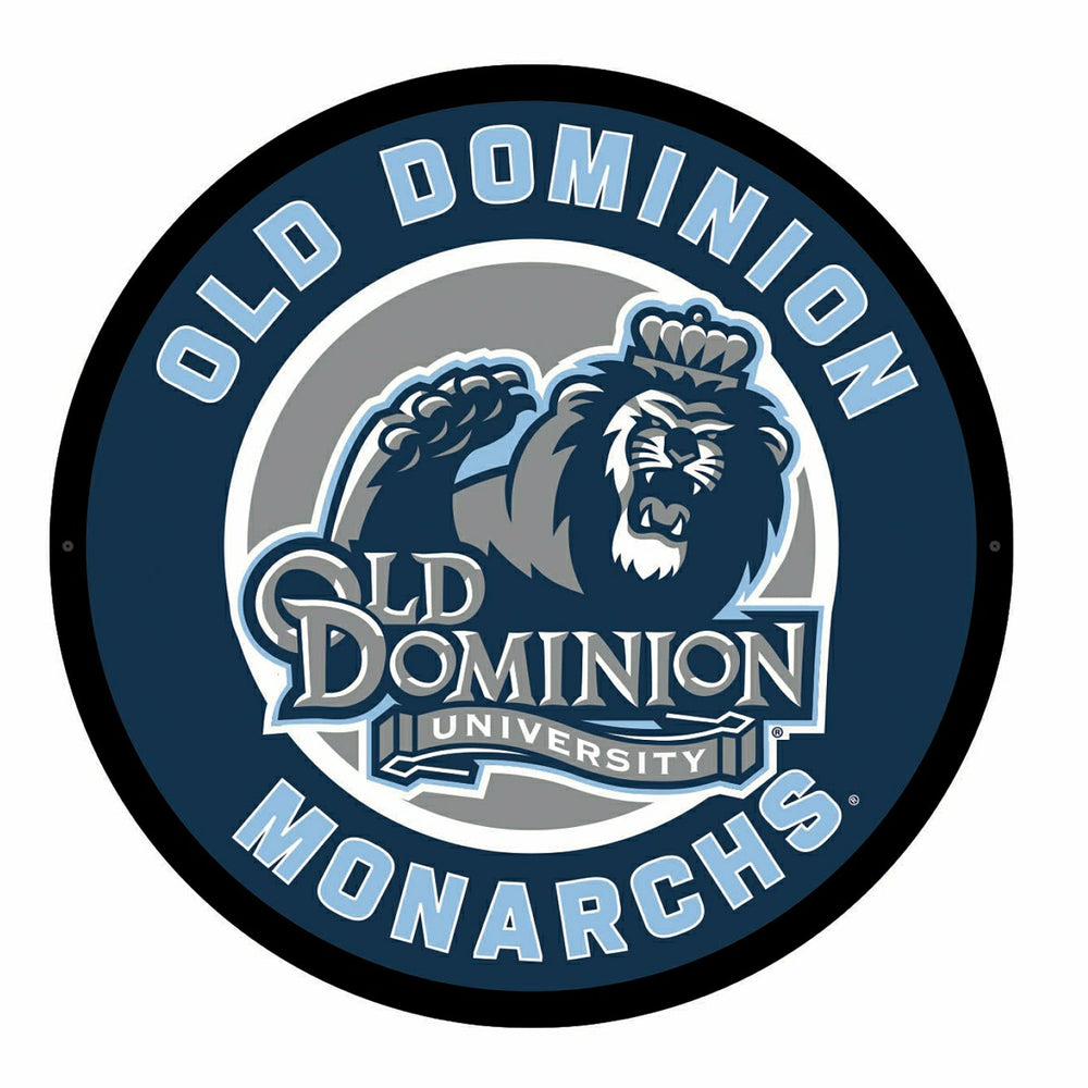 LED Wall Decor, Round, Old Dominion University, Collegiate, Home