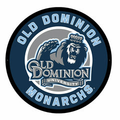 LED Wall Decor, Round, Old Dominion University, Collegiate, Home