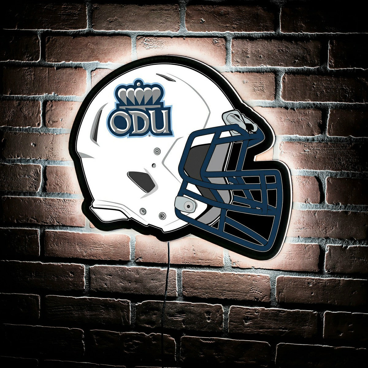 LED Wall Decor, Helmet, Old Dominion University, Collegiate, Home