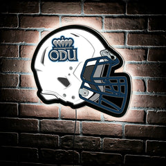 LED Wall Decor, Helmet, Old Dominion University, Collegiate, Home