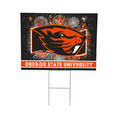 Oregon State University Yard Sign, Patriotic, Collegiate, Home