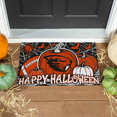 Oregon State University Halloween PVC Mat, 28"x16", Collegiate