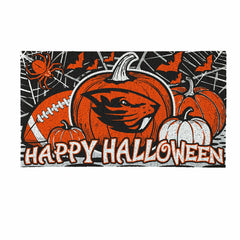 Oregon State University Halloween PVC Mat, 28"x16", Collegiate