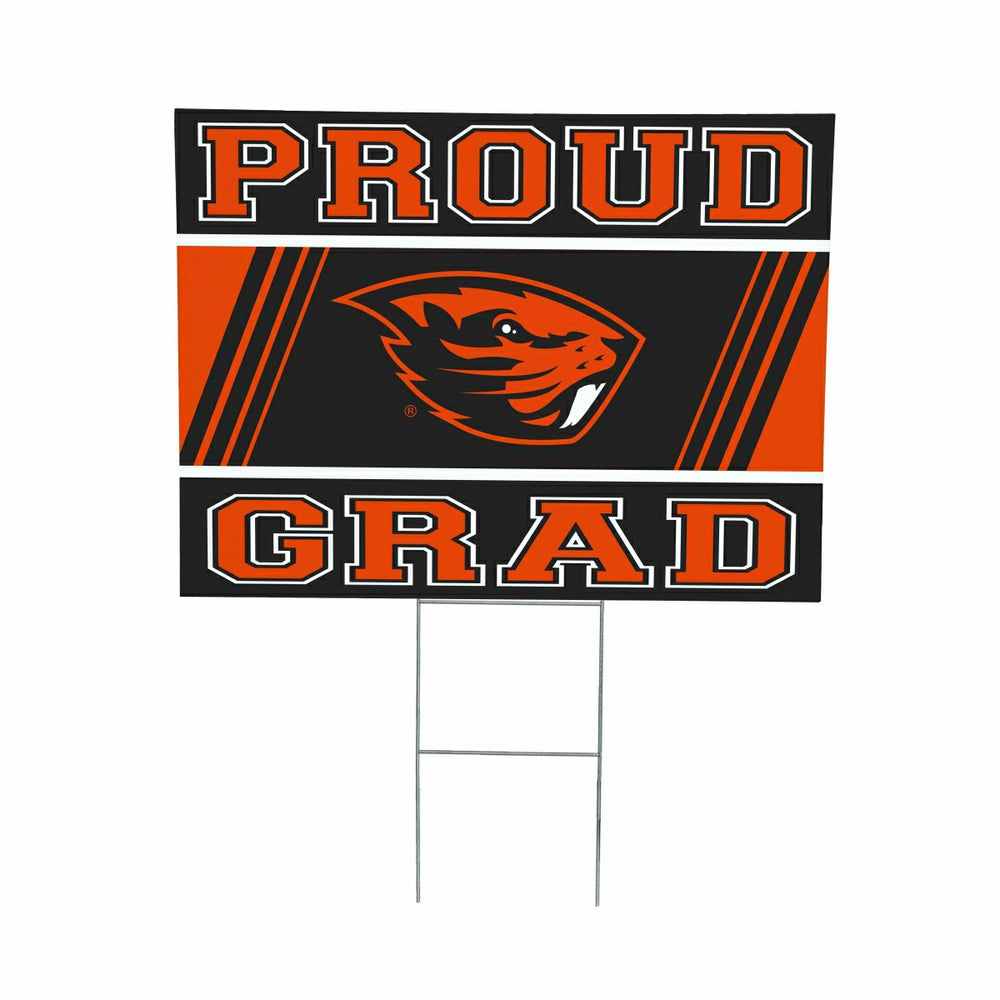 Oregon State University Coroplast Yard Sign Graduate, Collegiate, Home