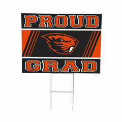 Oregon State University Coroplast Yard Sign Graduate, Collegiate, Home